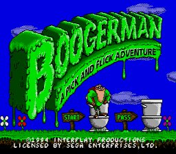Boogerman: A Pick and Flick Adventure